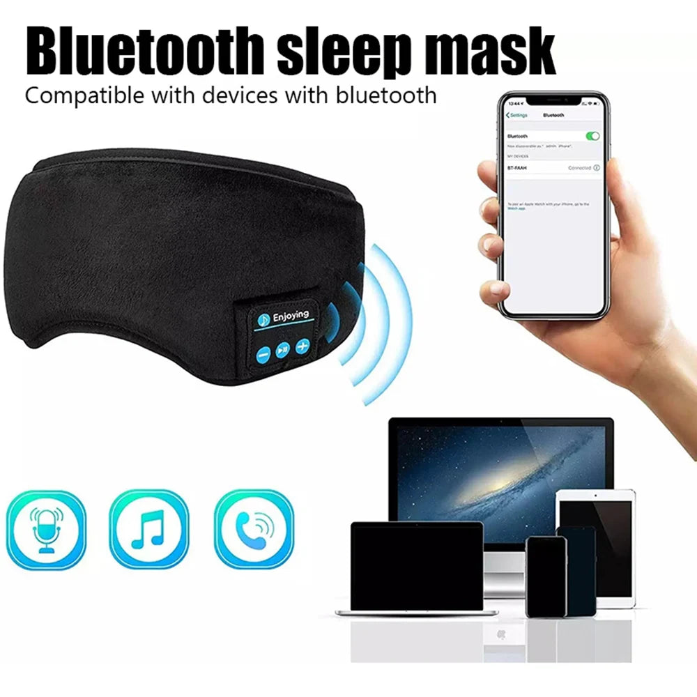 SleepEase Pro™ – Wireless Headband for Deep Sleep & Relaxation