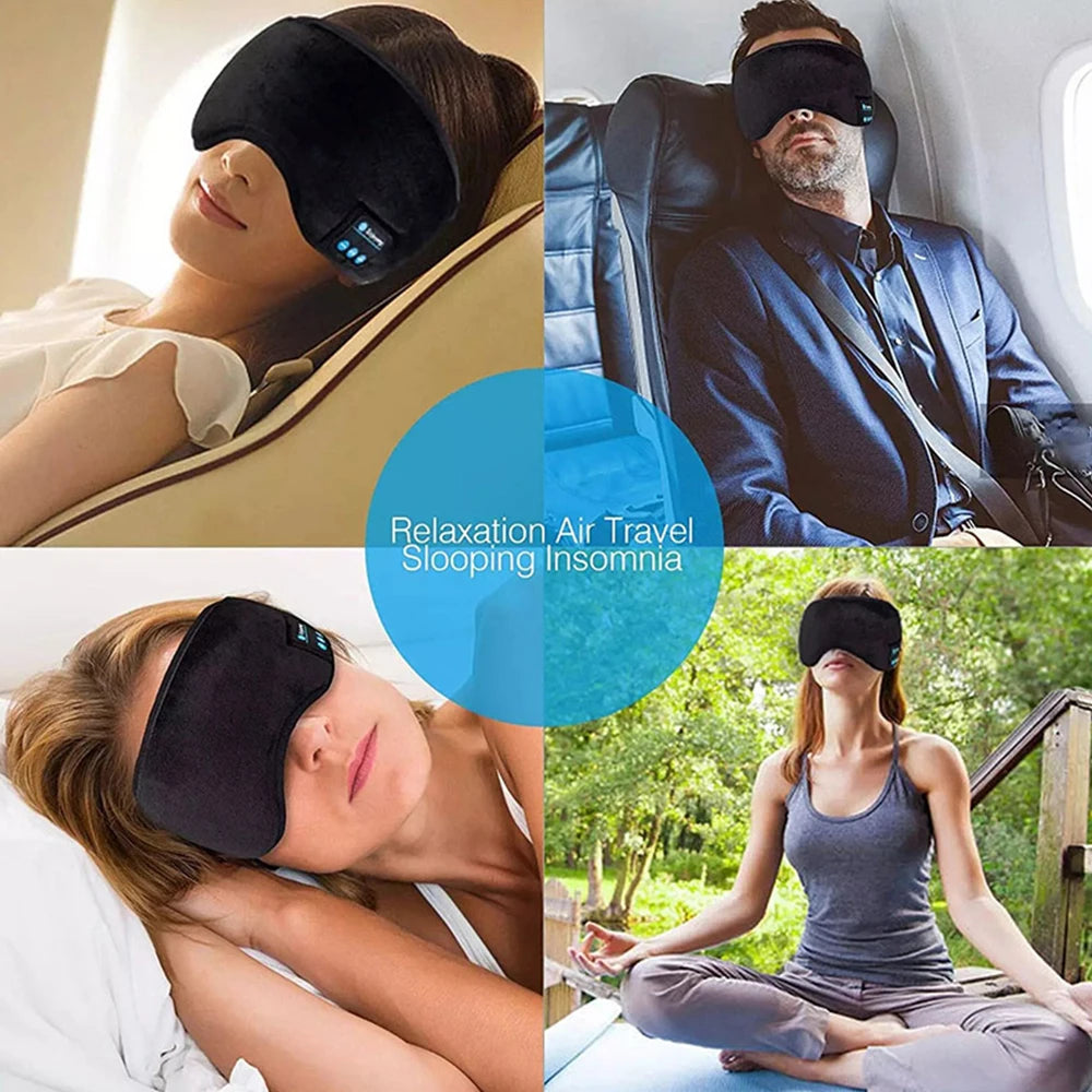 SleepEase Pro™ – Wireless Headband for Deep Sleep & Relaxation